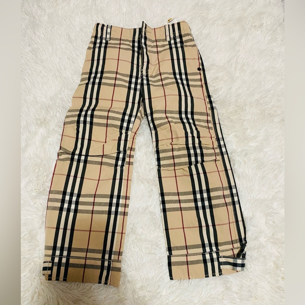 Burberry Stylish Kids Plaid Pants